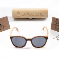 gafas de madera bambu Livegens