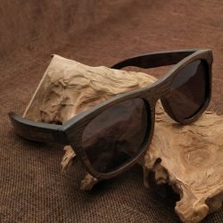 gafas de madera de bambú